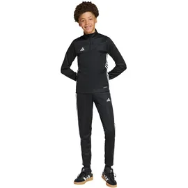adidas Tiro 25 Essentials Kids Trainingshose Black / White 176    