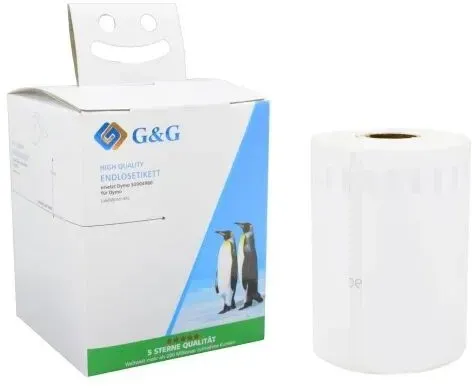 G&G 15766 Druckeretikett Weiß Selbstklebendes Druckeretikett