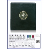 MÜNZALBUM UNIVERSAL WORLDCOINS SAFE 7369 PREMIUM MIT FARBIGER 3D PLAKETTE leer