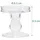 Relaxdays Teelichthalter 2er Set Glas Transparent