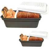 Starlyf Starlyf® Brotkasten, Brotkorb zum Frischhalten von Brot & Gebäck Bread Magic