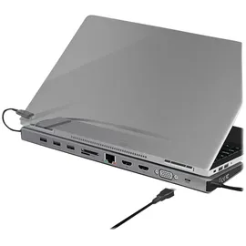 Icy Box RaidSonic ICY Box IB-DK2106-C Multiport-Adapter, USB-C 3.0 [Stecker] (60629)