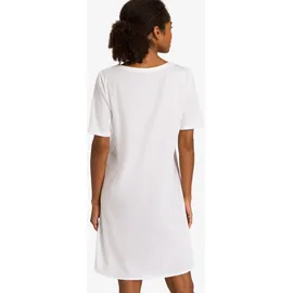 Hanro Cotton Deluxe Nachthemd Weiß M