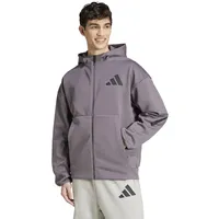 Adidas Z.n.e Reißverschlusspullover - Grey Strata - S -