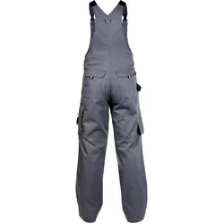 DASSY® Ventura BW 320g Latzhose mit Kniepolstertaschen - zementgrau - 67
