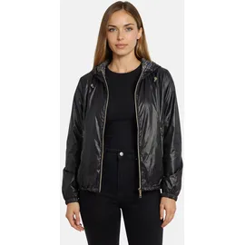 White Label Wendeanorak mit angeschnittener Kapuze schwarz S