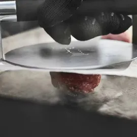 Weber Burgerpresse 0,75 kg Edelstahl Weiß