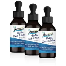 increase naturally Liposomales Biotin, Zink & Selen Tropfen 180 ml