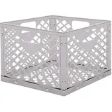 Charcoal Basket for Grill, Square Charcoal Firebox, Stainless Steel Charcoal Holder, Hard Grill Charcoal Basket, Offset Smoker Accessory for Most Offset Smoker Grills, Combination Grill