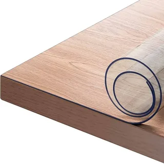 Woltu Tischfolie 2 mm 100 x 200 cm Transparent