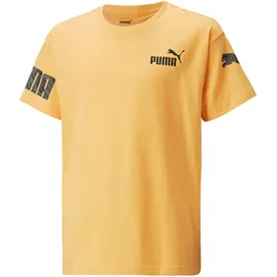 PUMA Power Sommer T-Shirt Jungen 40 - mustard seed 176