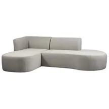Woood Chios Gartensofa Chaiselongue beige
