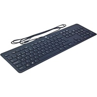 HP 803181-071 Tastatur USB QWERTY Spanisch Schwarz - Tastaturen (Standard, Verkabelt, USB, Mechanischer Switch, QWERTY, Schwarz)