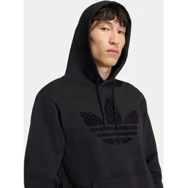 adidas MONOGRAM HD Kapuzensweatshirt Herren Schwarz XXL
