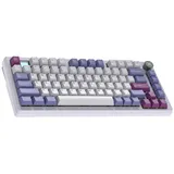 Darmoshark Tri-Mode-Mechanische Tastatur K81 Drahtlose Tastatur RGB Vollfarbige Hintergrundbeleuchtung 15 Lichteffekte Mechanische Tastatur BT5.0 2...