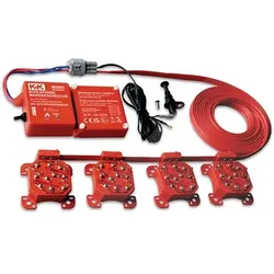 K&k Marderabwehr Hochspannung (autark), batteriebetrieben,wasserdicht