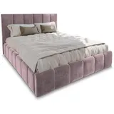 masseno Polsterbett, Lila, Holz, 140x200 cm, Schlafzimmer, Betten, Polsterbetten