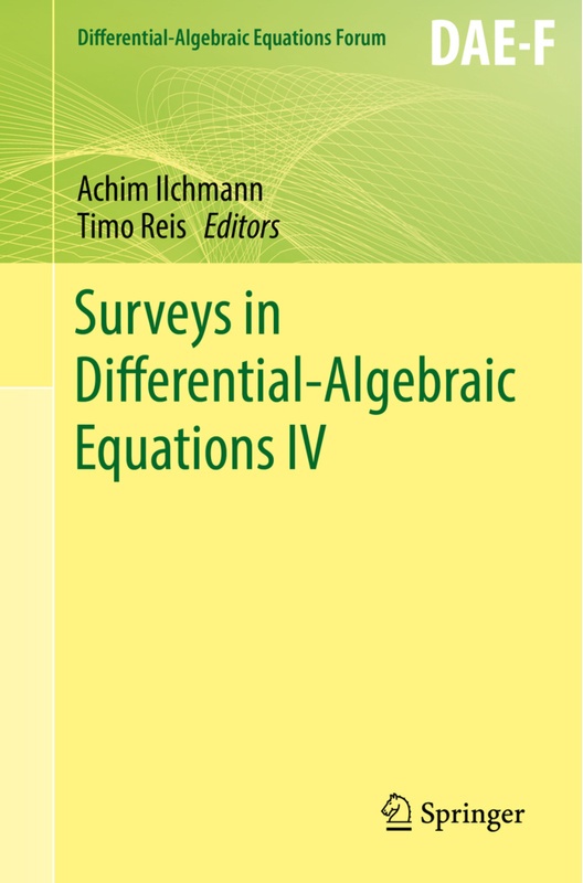 Differential-Algebraic Equations Forum / Surveys In Differential-Algebraic Equations Iv, Kartoniert (TB)