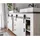 furn.design Doppelwaschtisch 164 x 81 x 43 cm