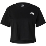The North Face T-Shirt mit Label-Print, black S