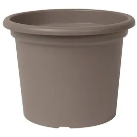 Euro3Plast Guya 30 cm rund aus recyceltem Kunststoff Farbe Taupe