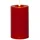 MARELIDA LED Stumpenkerze LINA 15 cm rot