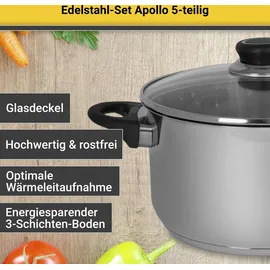 Krüger Apollo Topf-Set 5-tlg.