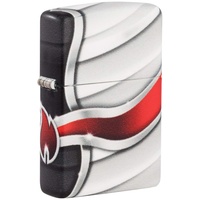Zippo 49357 Unisex-Erwachsene Pocket Lighter Feuerzeug, 540 Color Flame Logo Design, Einheitsgröße