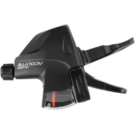 microSHIFT Acolyte Quick Trigger Pro Right Shifter, 8 Speed Black, - 8s