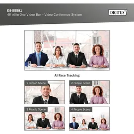 Digitus 4K All-In-One Video Bar Mini - Videokonferenz-System