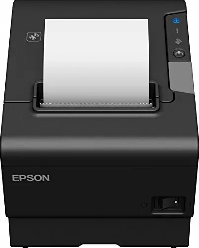 Bondrucker Epson TM-T88VI USB / Ethernet, schwarz, 80/58mm-Thermo-Bon-Kassendruc... - Neuware 36 Monate Garantie