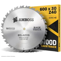 Amboss Werkzeuge Kreissägeblatt 600 mm 40 Zähne
