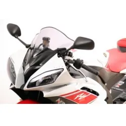MRA Racing-Scheibe Klar Klappbar, windschnittig