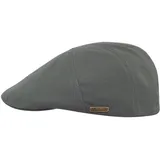 Sterkowski Ivy Five | Baumwolle Herren Damen Schirmmütze | Flatcap Herren Schiebermuetze Herren Baumwolle Klassische Kappe Leichte Klassische Schiebermütze Graphitgrau 56 cm - 56