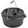 VAGGAN Dutch Oven 25 x 16 cm Gusseisen Schwarz