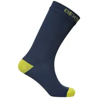 Dexshell Ultra Thin Funktionssocken Navy/Lime 1 Paar 47-49
