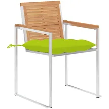 vidaXL Gartenstuhl 85 x 0 x 0 cm grün 4 St.