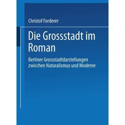 Die Großstadt im Roman