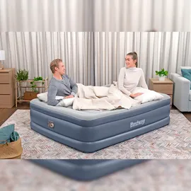 BESTWAY Luftbett mit integrierter Elektropumpe Double XL/Hi 203 x 152 x 51 cm