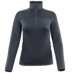 Damen Fleecepullover "ACCELERATE" - L - schwarzblau