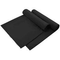 VidaXL Außenstuhl Handtücher 2 pcs Schwarz 130 x 60