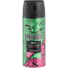 Axe Wild Fresh Bergamot Pink Pepper Deodorant Bodyspray 3 x 150 ml