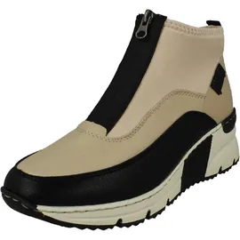Rieker N6352 hellbeige-schwarz 40