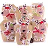 Pajoma Adventskalender Rentier zum Befüllen 2023
