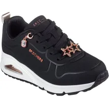 SKECHERS Uno Gen1 Trendy Jewels Kinder Schwarz/Roségold 35