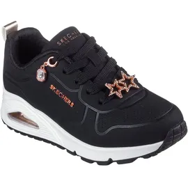 SKECHERS Uno Gen1 Trendy Jewels Kinder Schwarz/Roségold 35