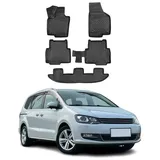 Omac 6515444-1 Fußmattensatz Menge: 5, Schwarz TPE (thermoplastischer Elastomer)