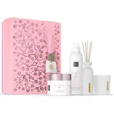 Gift Set L Duschschaum 200 ml + Body Cream 200 ml + Mini-Duftstäbchen 70 ml + Duftkerze 140 g