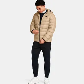Under Armour Legend Down Hooded Jacket" in Khaki | Gr.: XXL