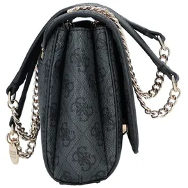 GUESS Noelle Girlfriend Satchel Coal Logo